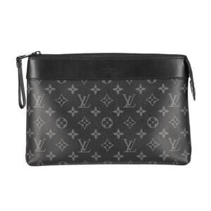 Louis Vuitton Voyage Pochette Monogram Eclipse Black